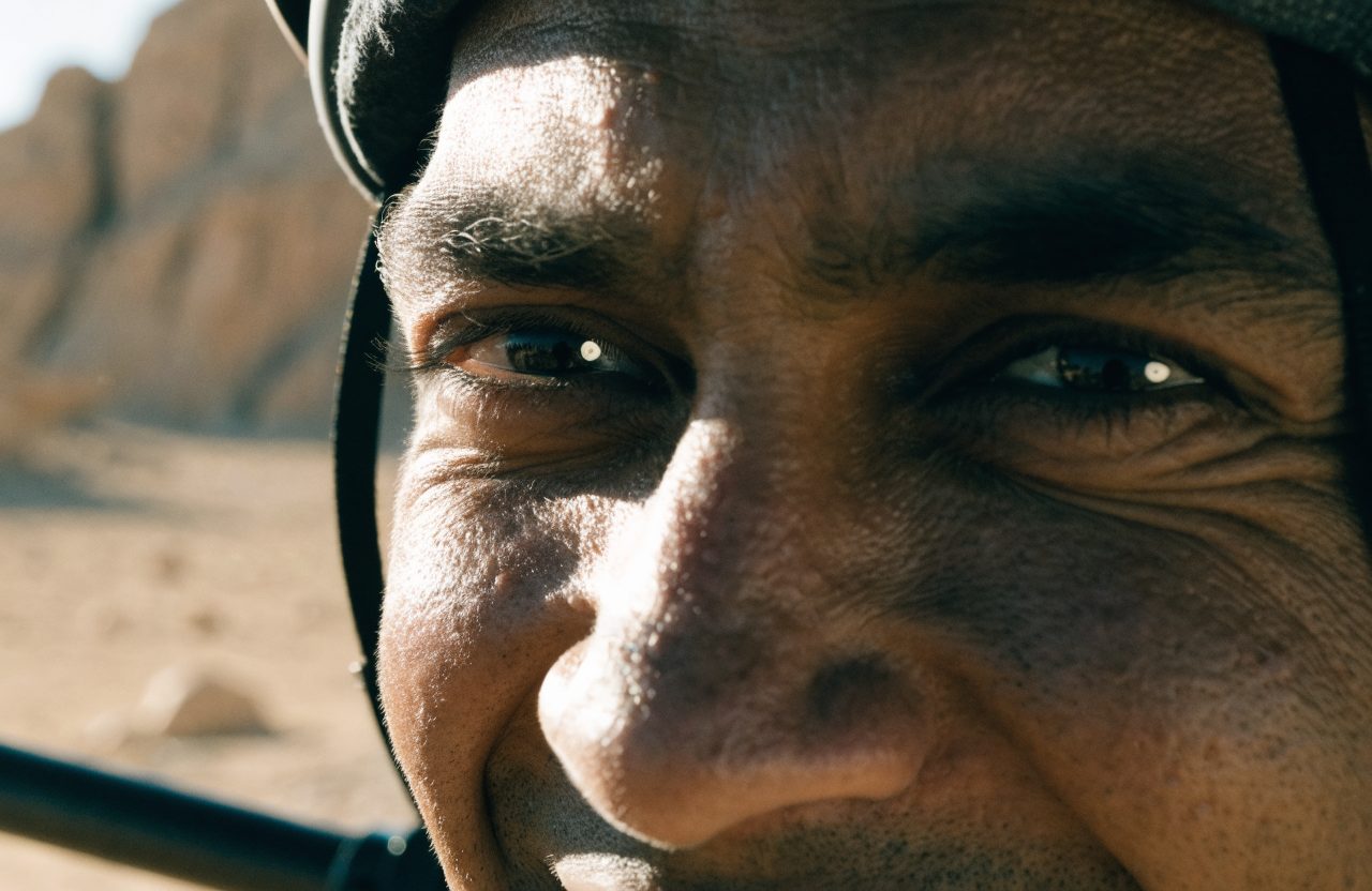 Spaghetti Western Extreme Close-Up example frame
