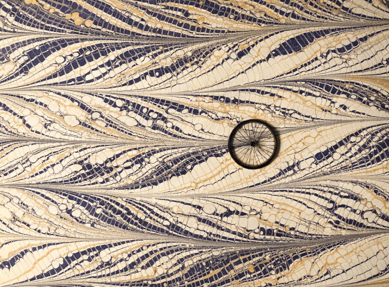 Marbled Paper example frame