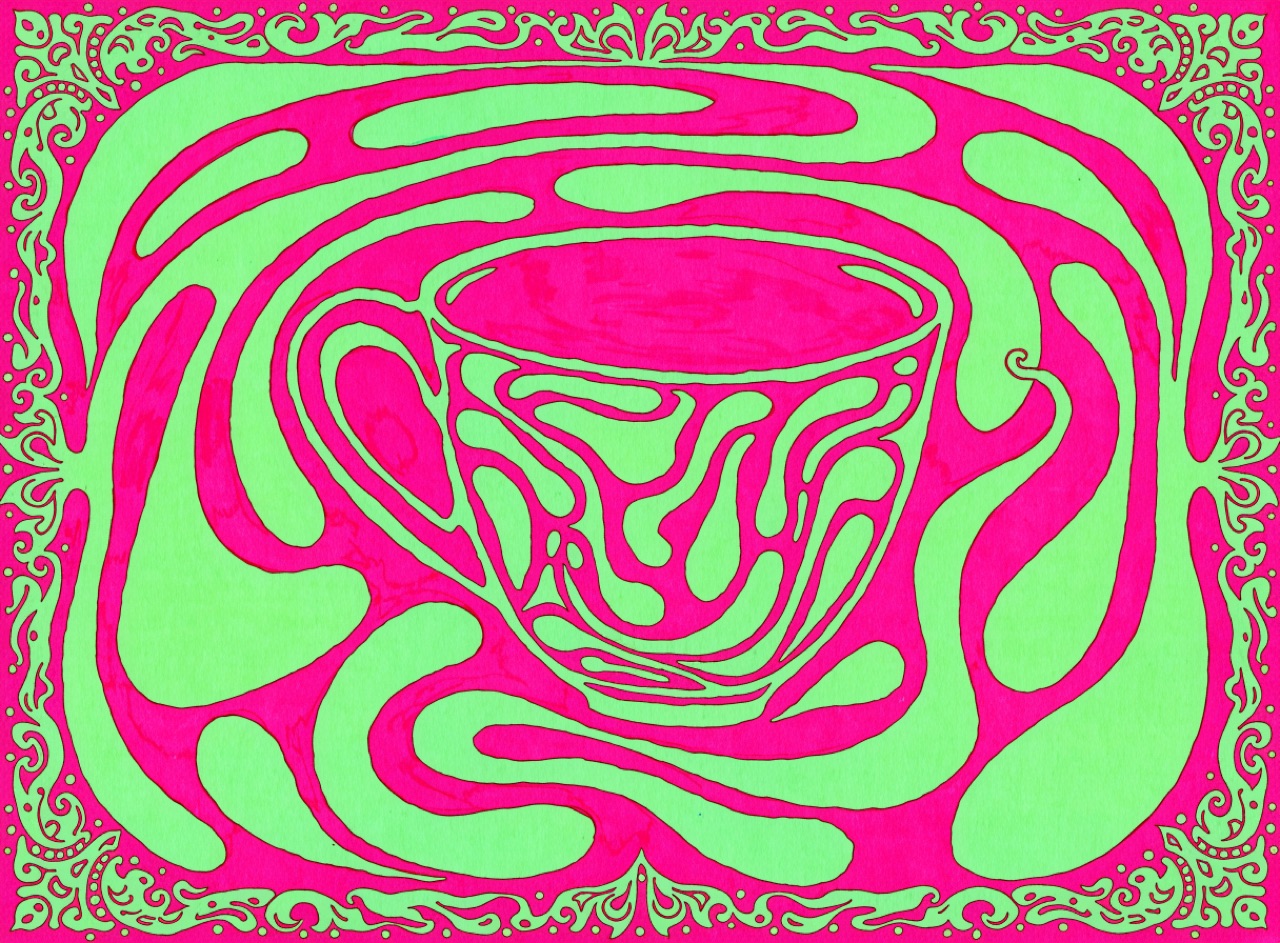 Psychedelic Fillmore Poster example frame