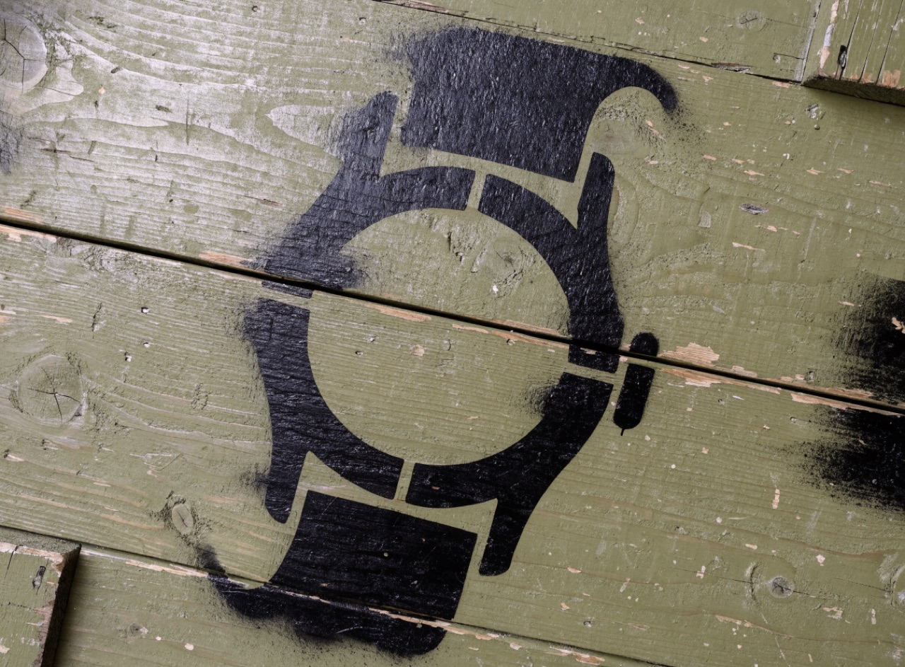 Stencil Letterform example frame