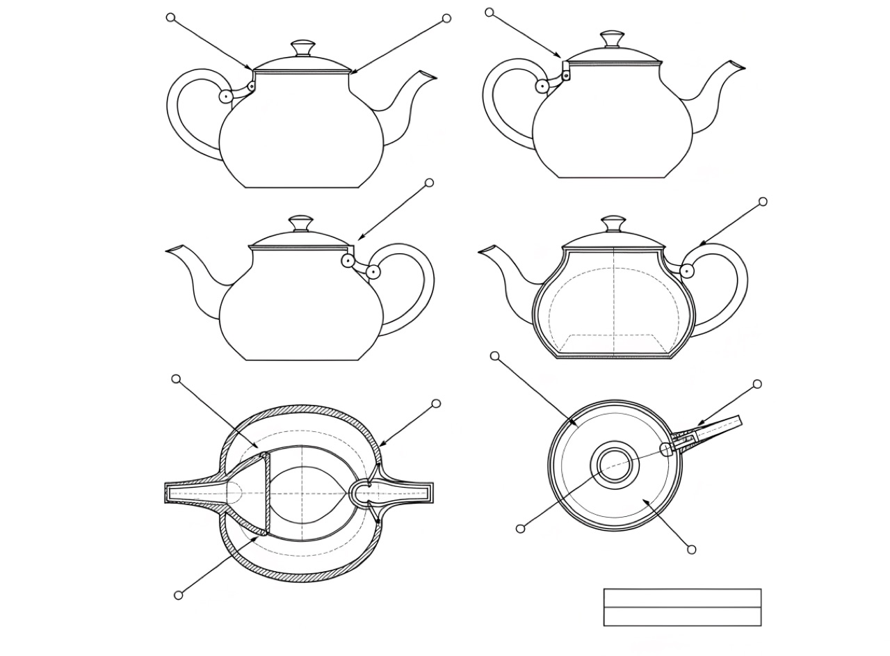 Technical Drawing example frame