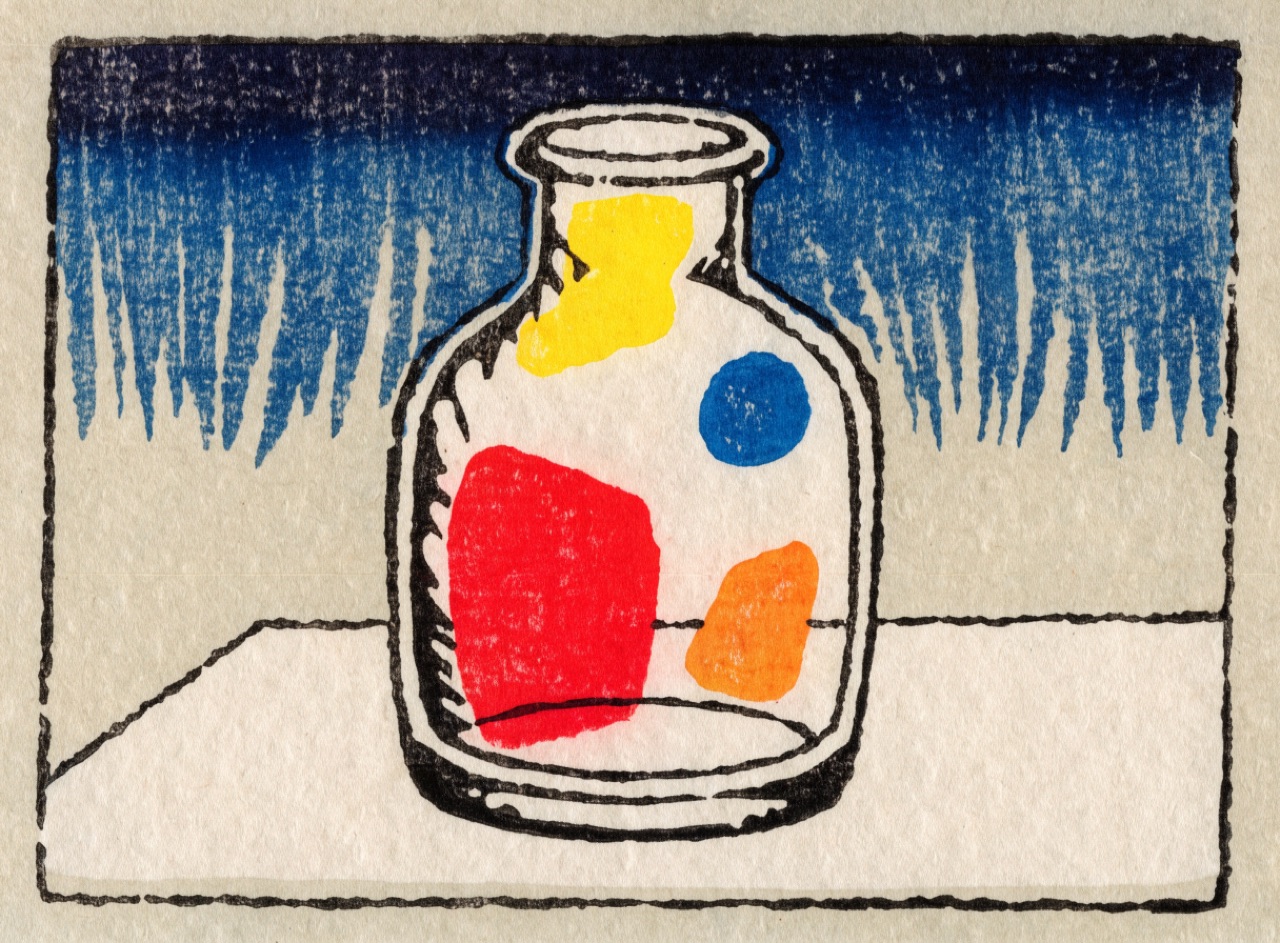 Woodblock (Ukiyo-e) example frame